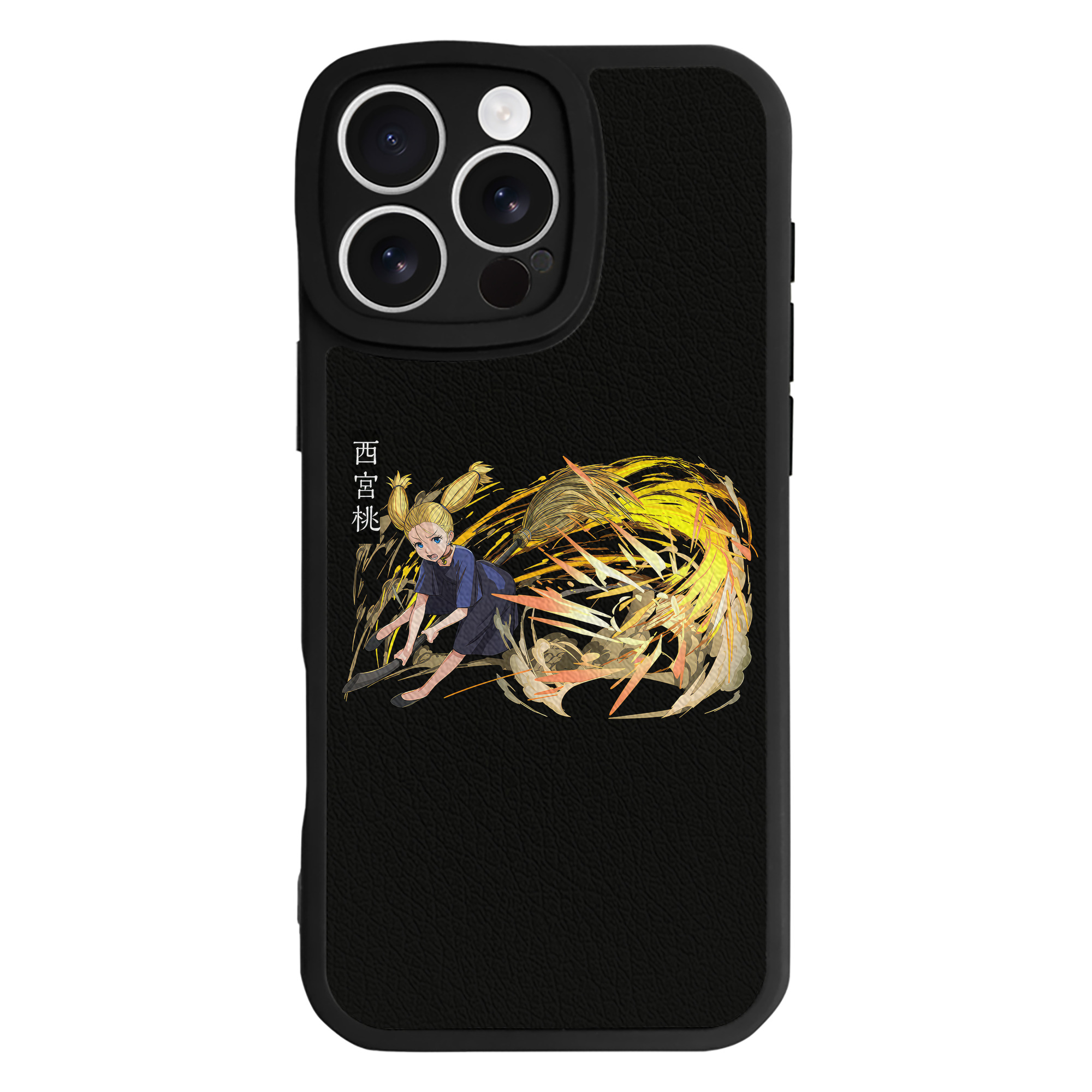 （画像用） 呪術廻戦 Jujutsu Kaisen 【iPhone 16シリーズ対応】シリコンスマホケース（レザー調） 材質：シリコン